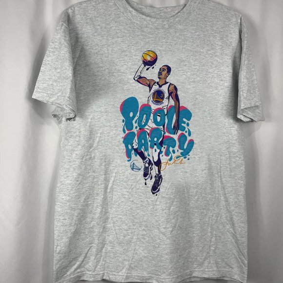 Jordan Poole Shirt, Poole Party Shirt, Gold Blooded warriors Golden State M35 - Picture 1 of 2